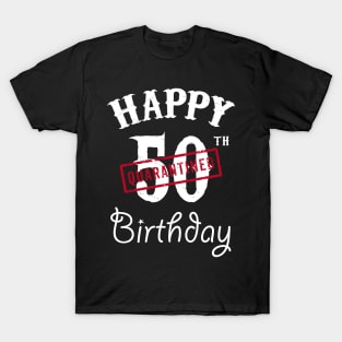 Happy 50th Quarantined Birthday T-Shirt